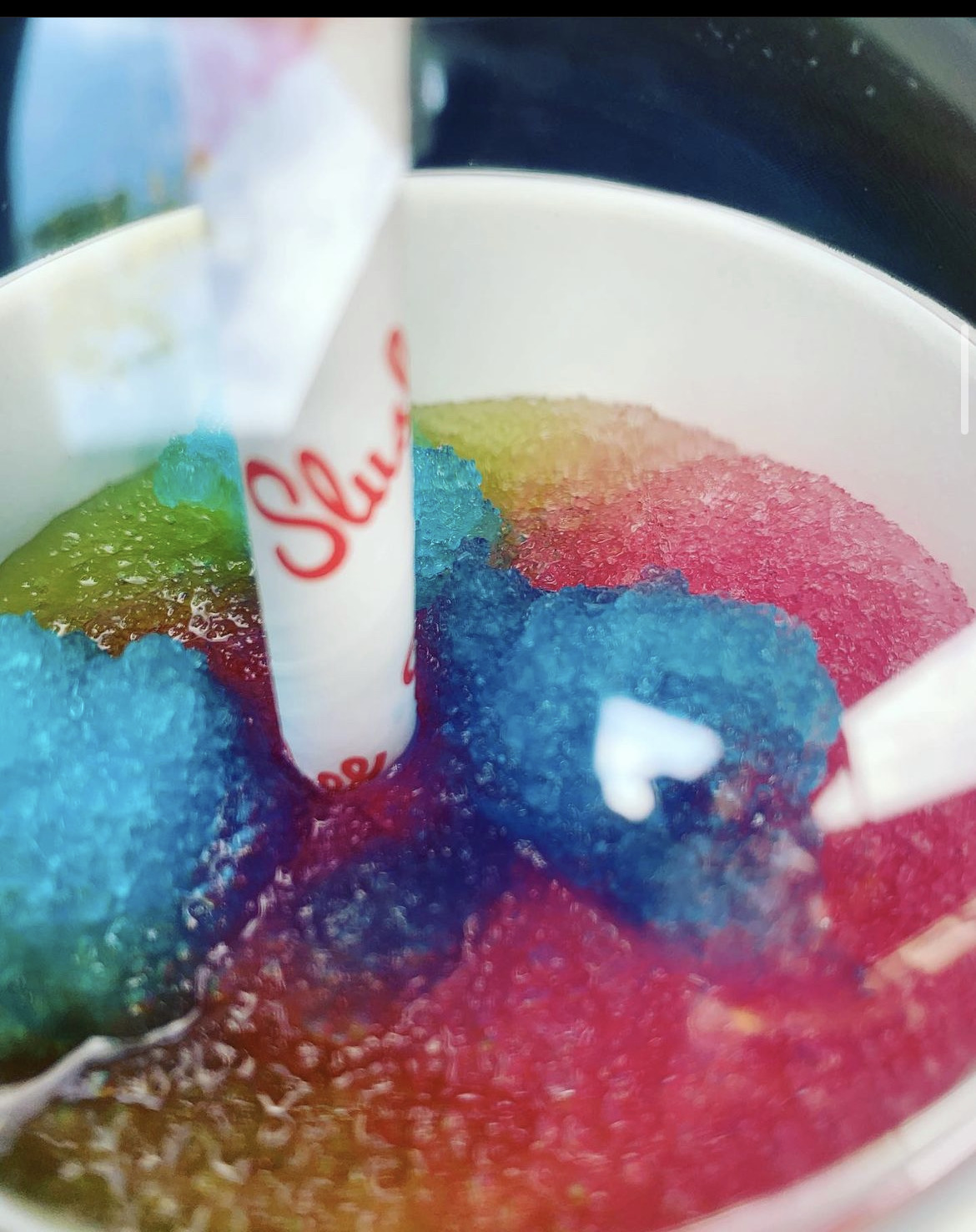 Colourful Slushie